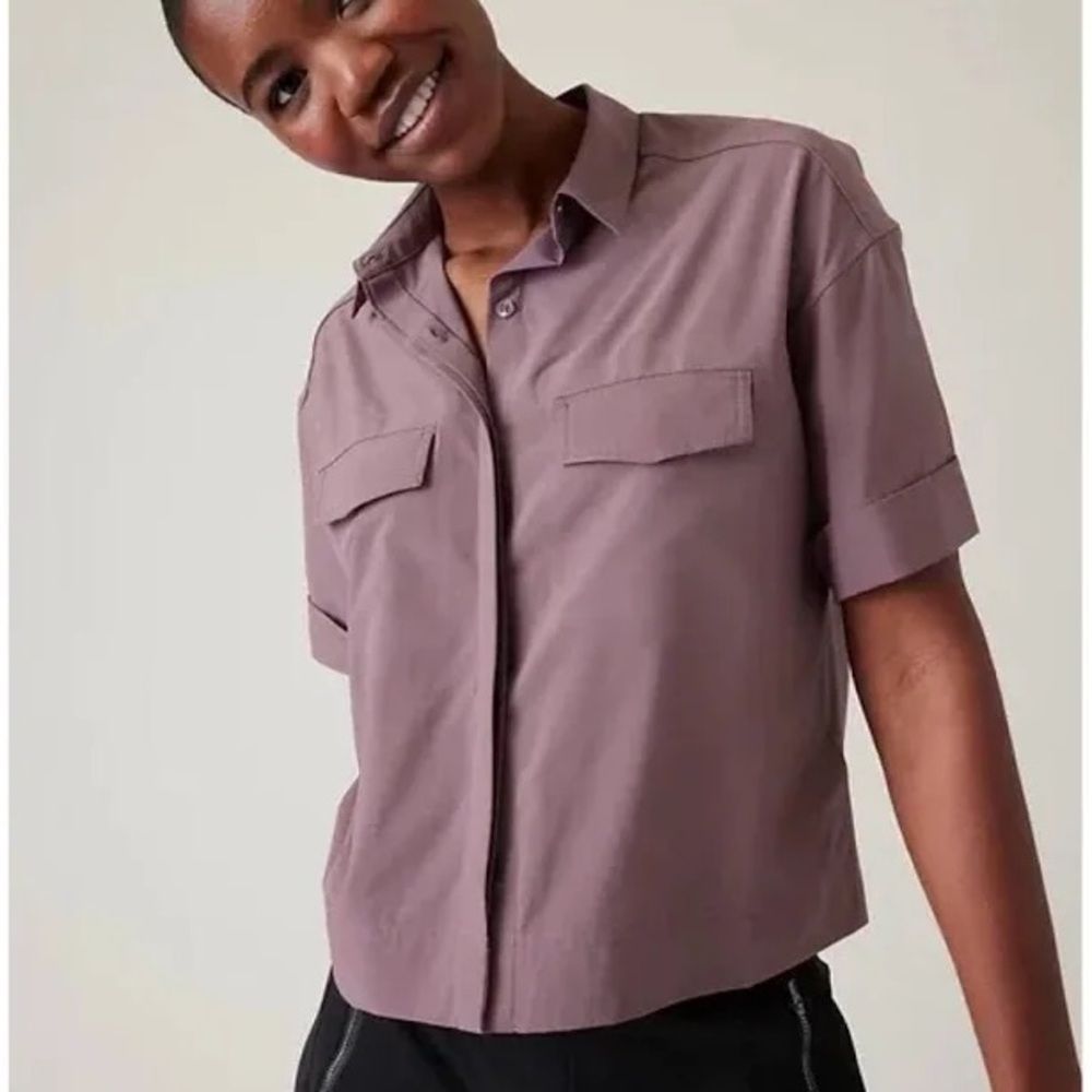 Athleta Hike Packable Top - like new - Large
